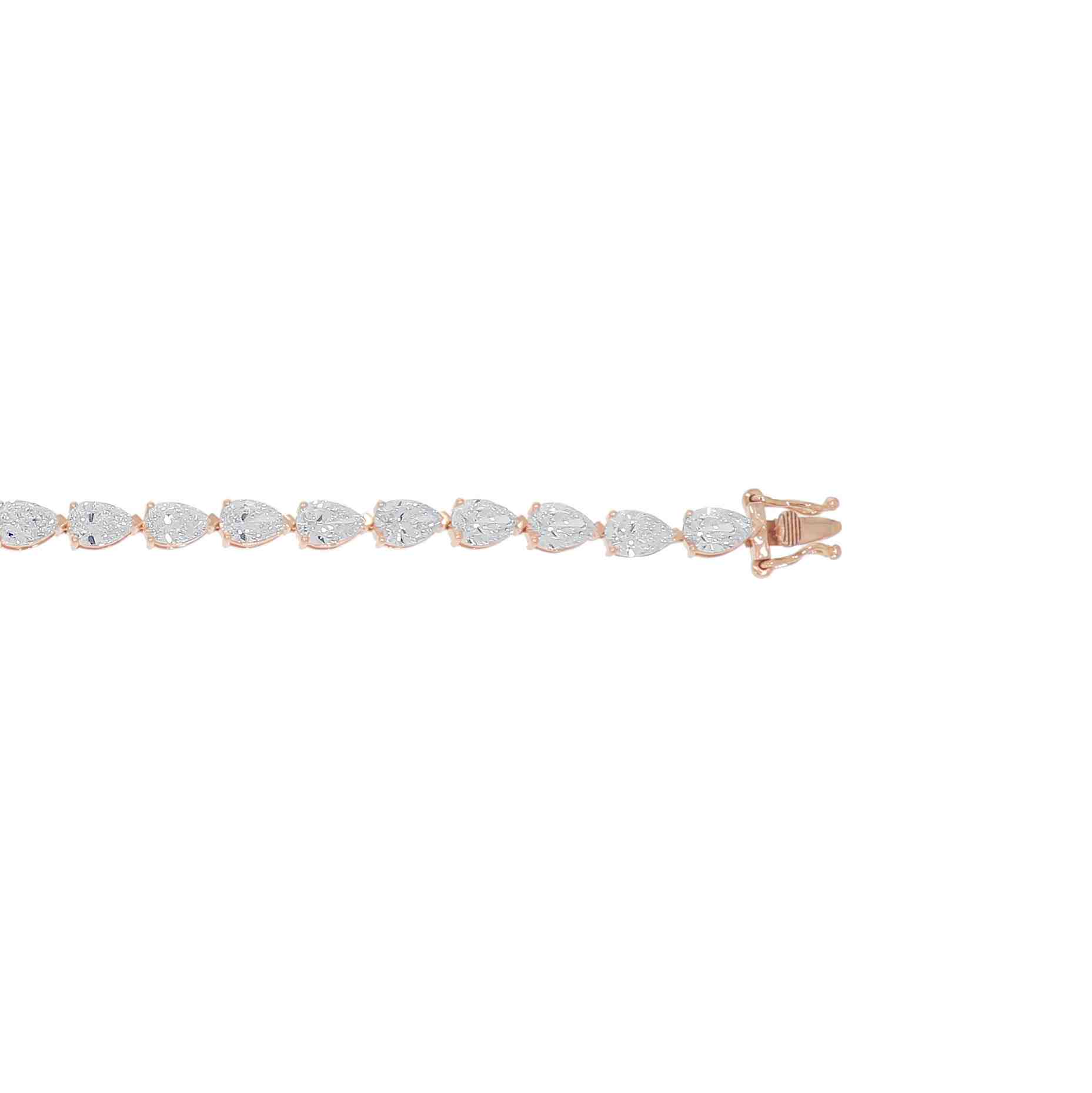 Pear Shape Tennis Bracelet BR51151APR